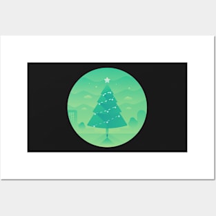 Christmas Tree Posters and Art